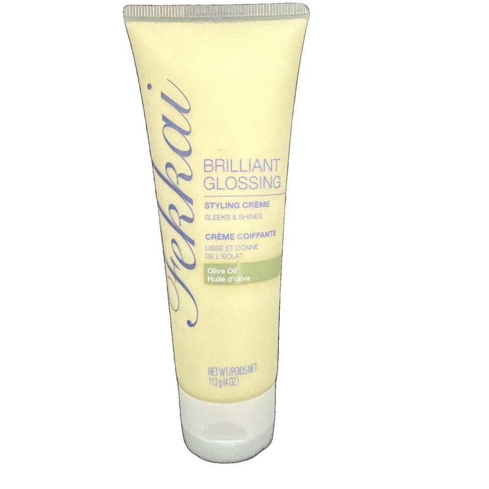 NEW Fekkai Brilliant Glossing Styling Creme Cream Olive Oil ORIGINAL 4 oz
